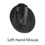 Bluetooth 4.0 & 2.4GHz Dual Mode Ergonomic Rechargeable Silent Click Vertical Mouse