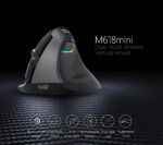 Bluetooth 4.0 & 2.4GHz Dual Mode Ergonomic Rechargeable Silent Click Vertical Mouse