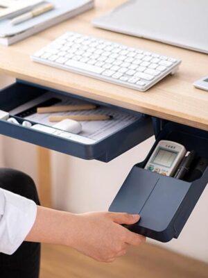 Under Desk Drawer Storage Box For Office