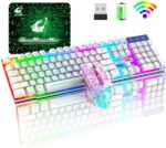 Wireless RGB Gaming Keyboard and Mouse Combo