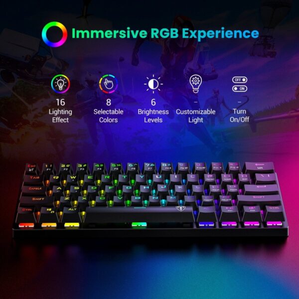 Wireless RGB Mechanical Gaming Keyboard
